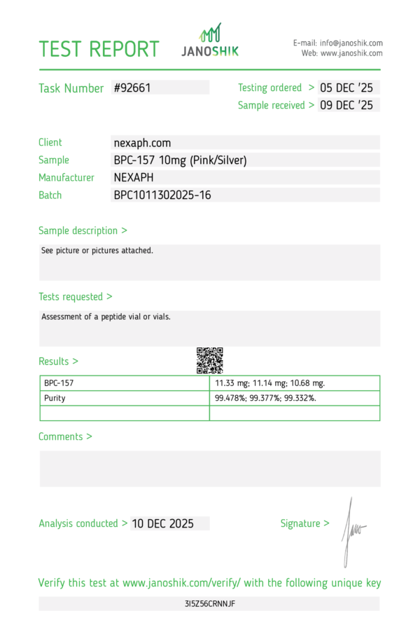 (1BPC 157 10mg 0 vials/Kit)